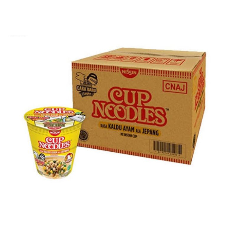 

Nissin Cup Noodle Rasa Ayam Jepang 67gr - 1 Dus isi ( 12 pcs )