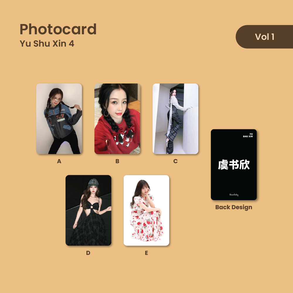 Yu Shu Xin / Esther Yu 4 Unofficial Photocard