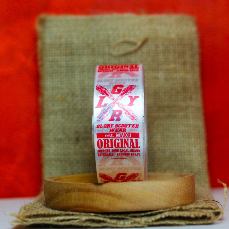 

label satin putih label washing label baju bahan satin label hijab label tas label krudung