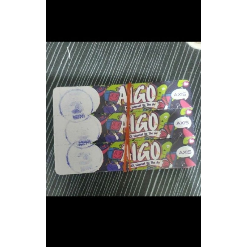 (kirim via chat) VOUCHER DATA AXIS 3GB/3HARI