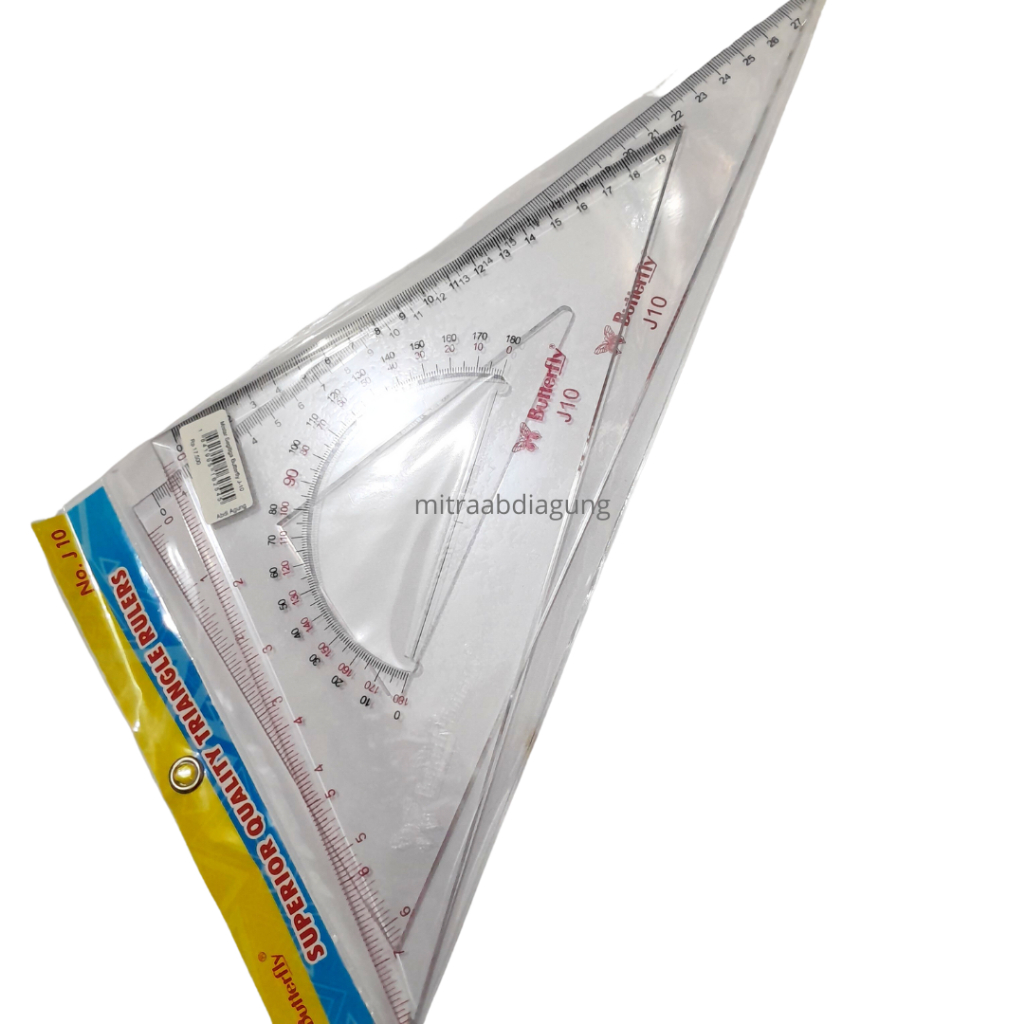

MISTAR SEGITIGA BUTTERFLY J - 10