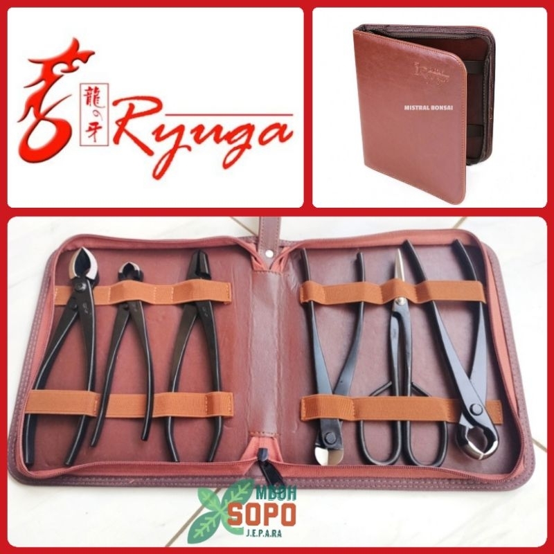 Alat Bonsai, Satu Set Ryuga Carbon Plus Dompet