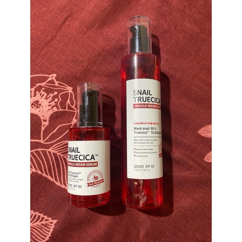 (PRELOVED) TONER snail truecica Some by mi  EXP 2025 100% original