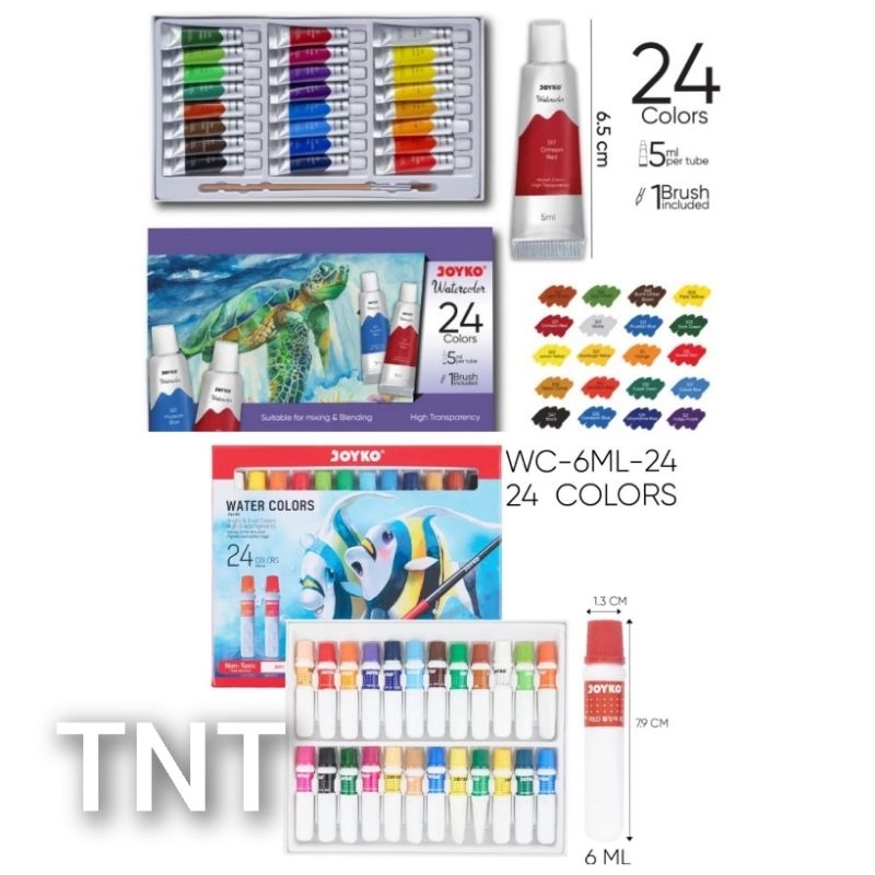 

Cat Air JOYKO Water Color 24 Warna