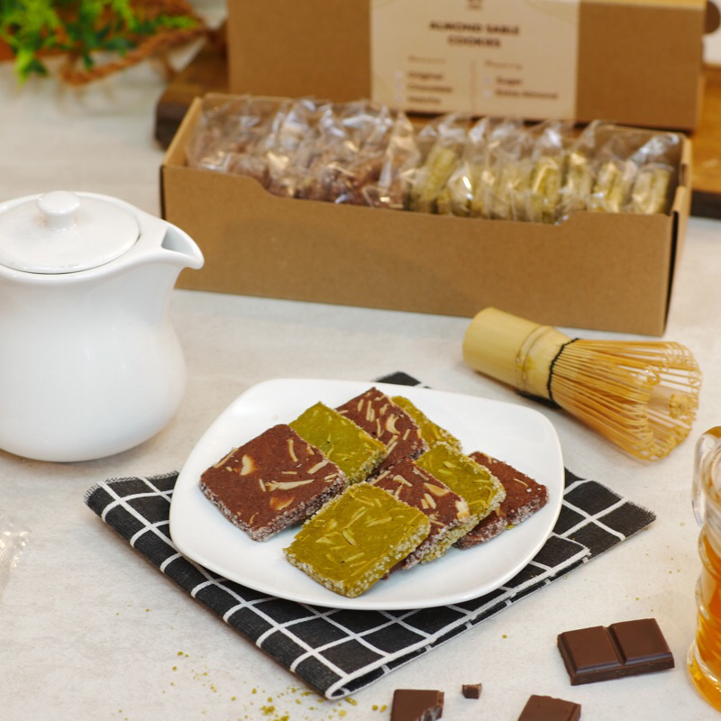 

Almond Sable Cookies