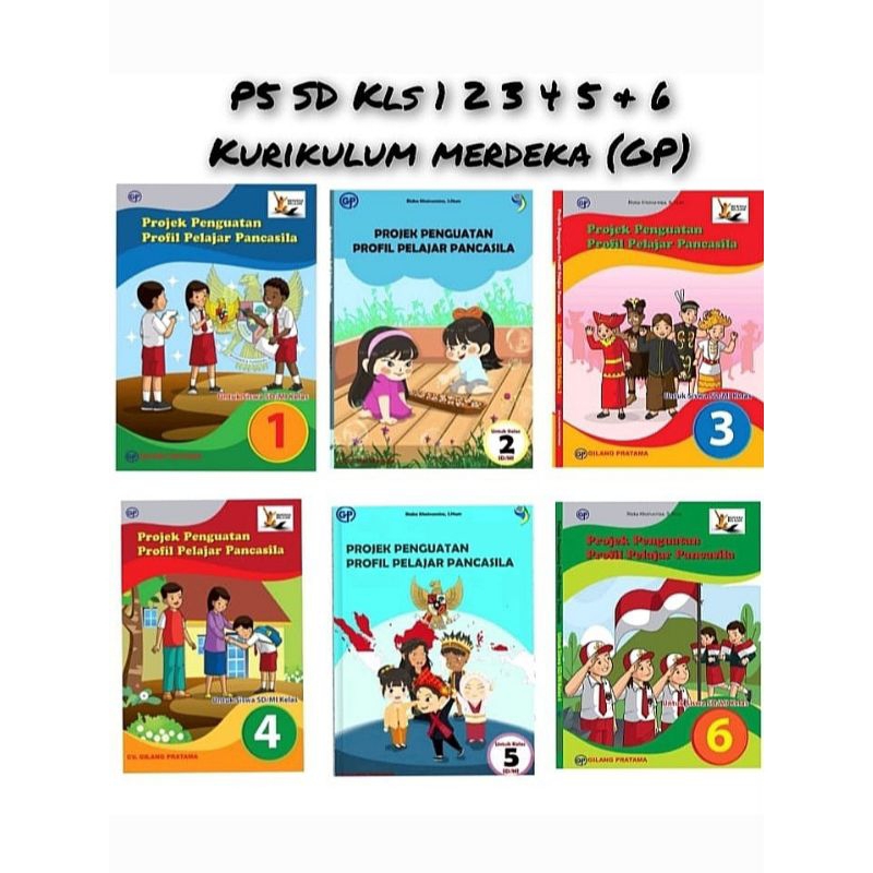 BUKU SISWA PROJEK PENGUATAN PROFIL PELAJAR PANCASILA KELAS 1 2 3 4 5 6 LENGKAP