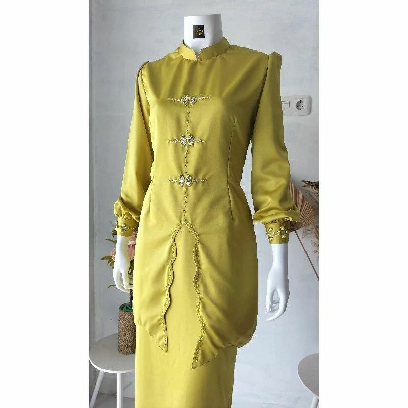 TERMURAH setelan baju kurung melayu wanita malaysia modern jumbo