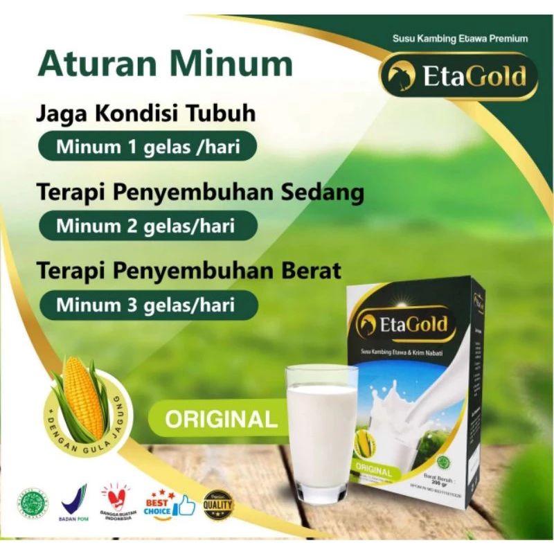 

susu kambing EtaGold 200gr susu untuk tulang sendi dan pernafasan