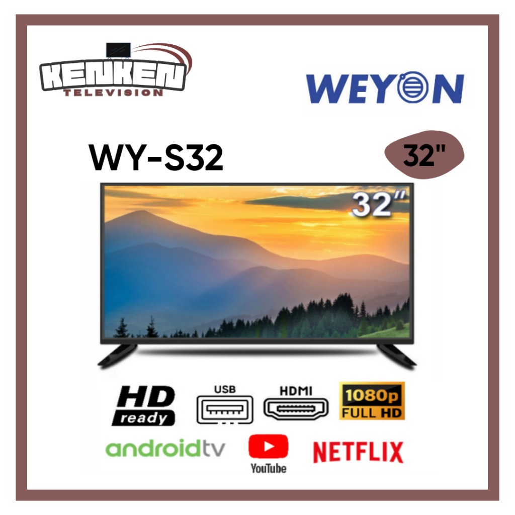 TV LED Weyon WY-S32 LED Weyon 32 Inch Smart TV