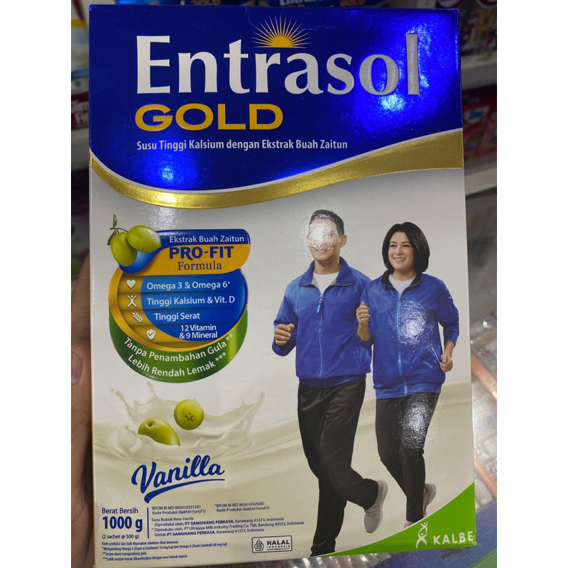 

entrasol gold 1000gr vanila