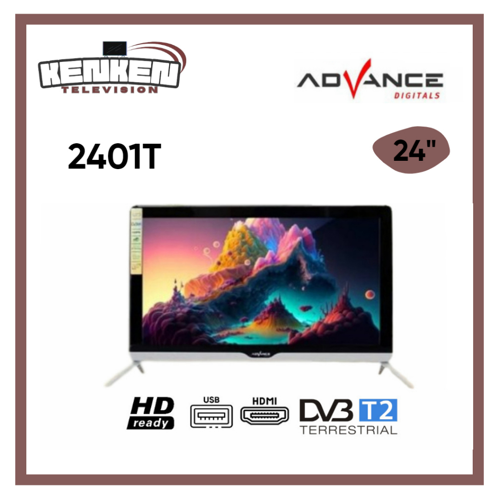 Advance LED TV 2401T LED Advance 24 Inch Digital TV