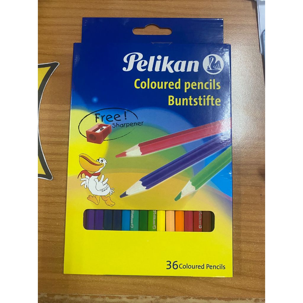 

PELIKAN PENSIL WARNA 36PCS+SHARPENER