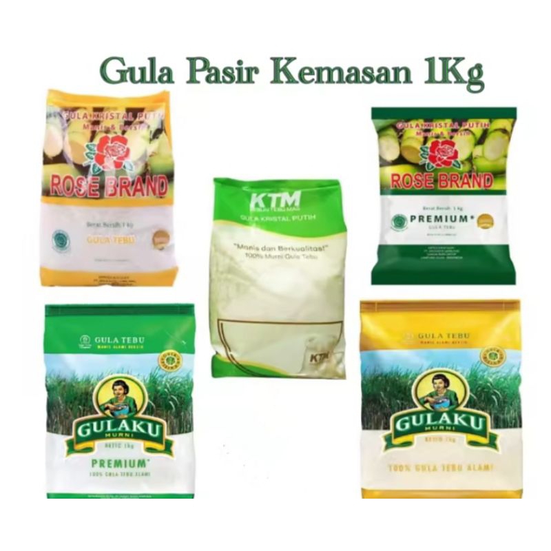 

Gula Pasir Kemasan 1 kg