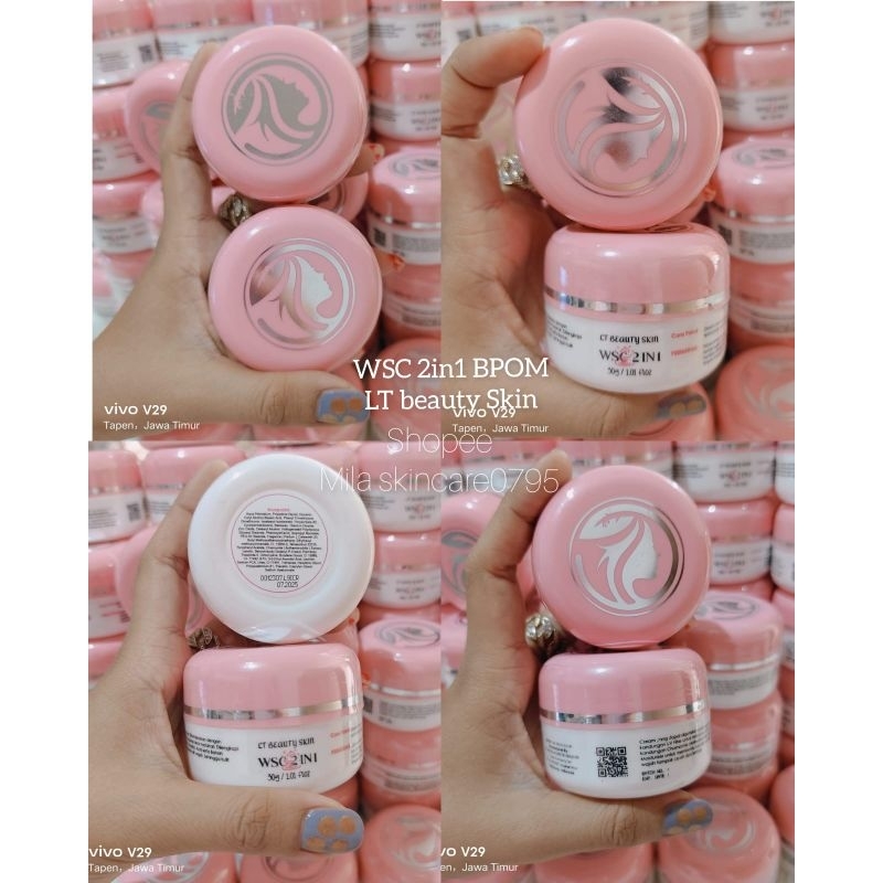 ❤‍🩹Mila Skincare0795❤‍🩹 KRIM WSC 2 in 1 BPOM ORIGINAL 1000% / GARANSI UANG KEMBALI JIKA TIDAK ORI 