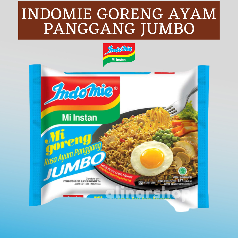 

INDOMIE Mie Goreng Jumbo Ayam Panggang 127gr