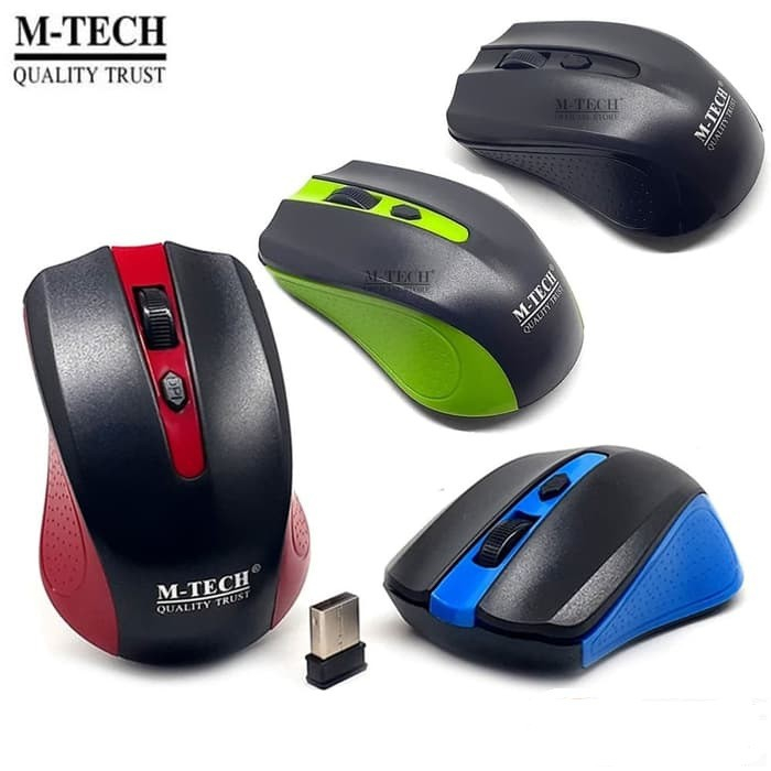 mouse wireless murah M-Tech Mouse Wireless