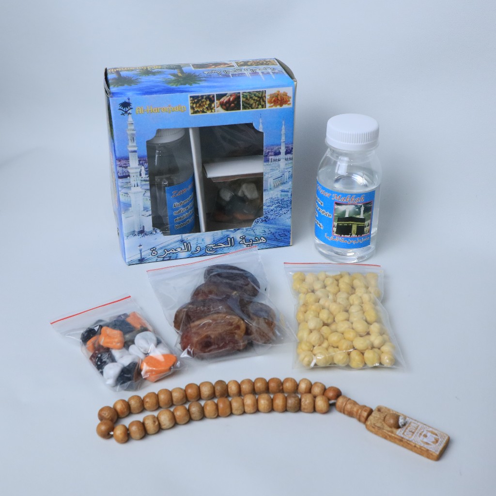 

OLEH OLEH UMROH HAJI / KURMA / ZAMZAM / PAKET HEMAT