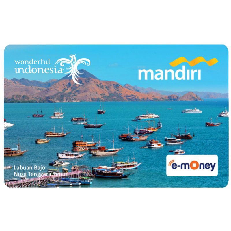 Mandiri e-Money LABUAN BAJO NTB /Part of Mandiri eMoney Series WONDERFUL INDONESIA/