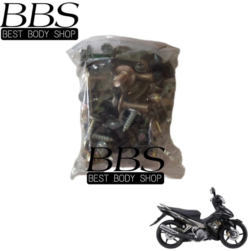 Baut/Baud Full Body Yamaha Jupiter MX new 135 | Full Set Sekrup/Scrup Body Jupiter MX new 135