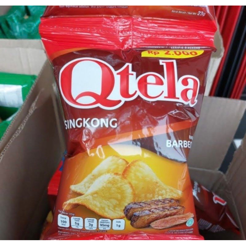 

MIN 1 DOS | JAJAN CHIKI QTELA SNACK QTELA SINGKONG 30gram