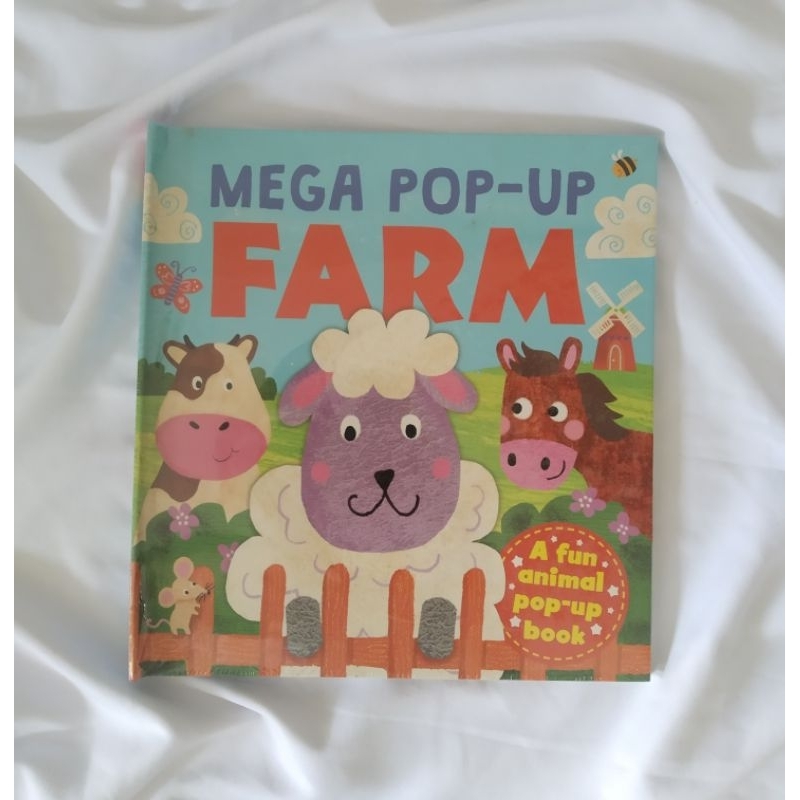 POP-UP BOOK Buku BBW Buku Anak Mega Pop-Up Farm