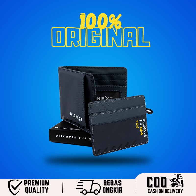 Dompet Lipat Pria Waterproof Dompet Pendek Pria Dompet Pria Anti Air Original