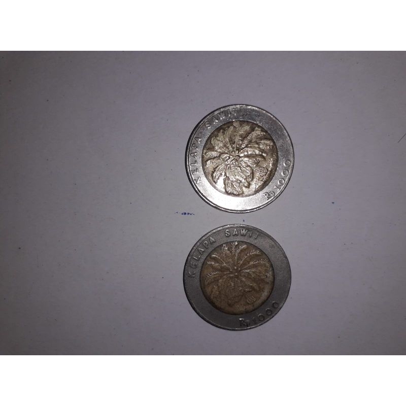 Koin Seribu Kelapa Sawit Jadul Asli