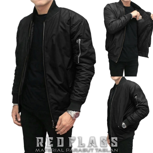 JAKET TASLAN - JAKET BOMBER TASLAN JN - JAKET PRIA