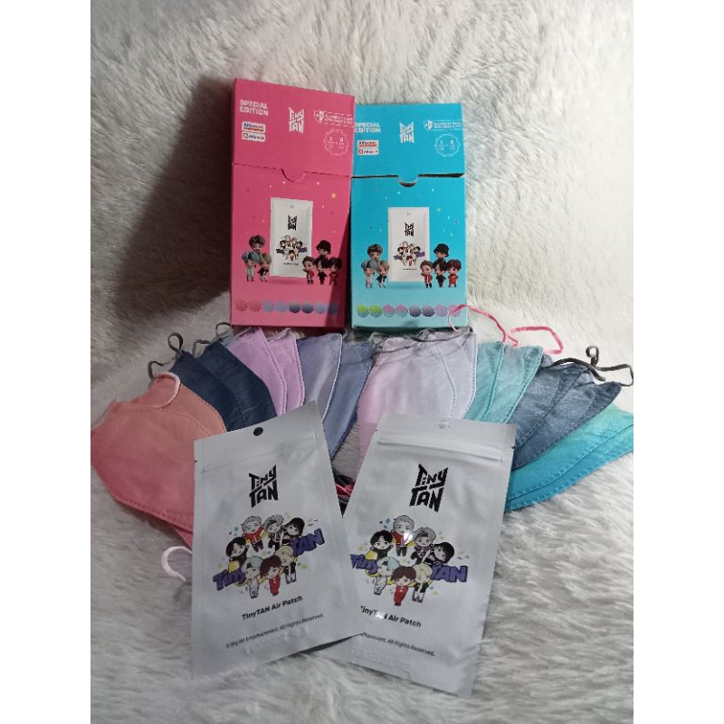 [Official] Unsealed Masker BTS x Tiny Tan with patch