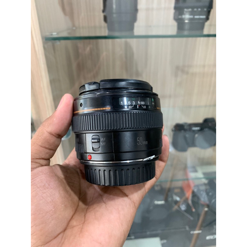 LENSA FIX CANON 50MM F1.4 USM , LENSA BOKEH CANON, LENSA FIX 50MM