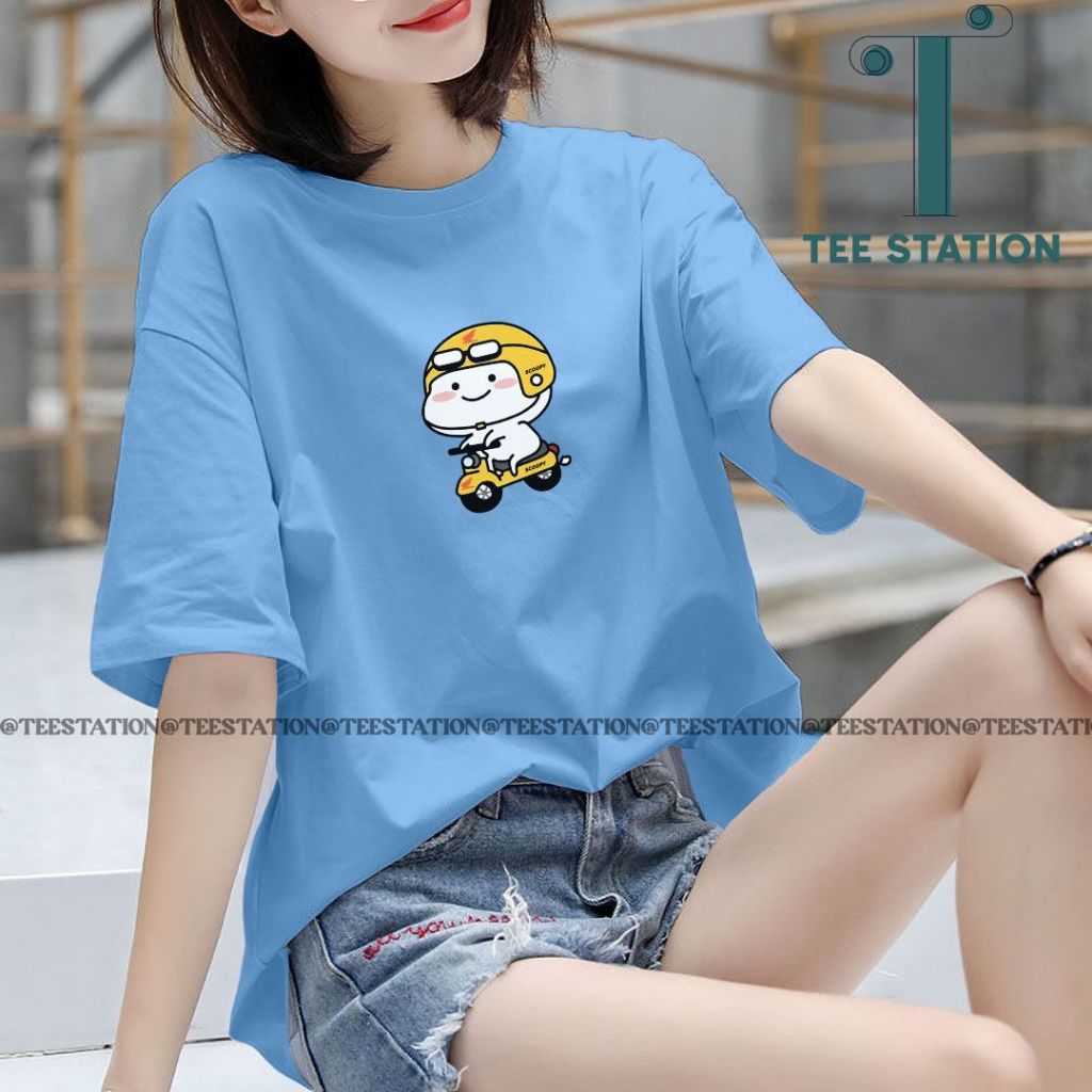 PENTOL SCOOPY LUCU KAOS ATASAN BAJU T-SHIRT FASHION WANITA PRIA COWOK CEWEK KATUN PREMIUM DISTRO