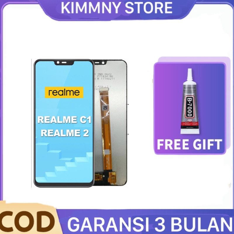 LCD TOUCHSCREEN REALME C1 / REALME 2 BERGARANSI