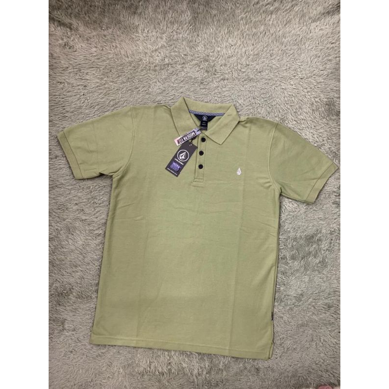 kaos kerah lacos volcom