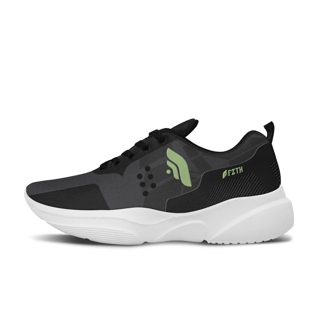 sepatu pria sneakers FZTH KAZUKI HITAM