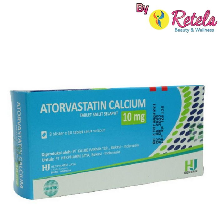 Atorvastatin 10mg 1 Tablet