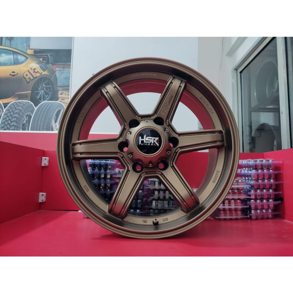 Pelek Mobil Ring 18 untuk Pajero Triton Terrano Panther New dll HSR MINAS R18