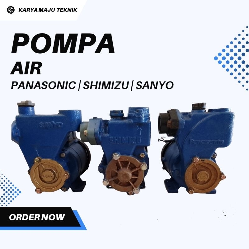 Pompa Air gulungan tembaga | Panasonic | Shimizu | Sanyo