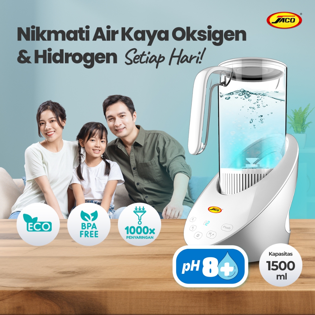 Jaco Hydrogen Water Machine JC 119 Water Purifier Mesin Air Hidrogen