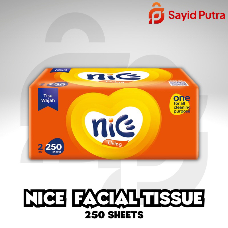 TISSUE NICE FACIAL 250s / 500s (kemasan baru)