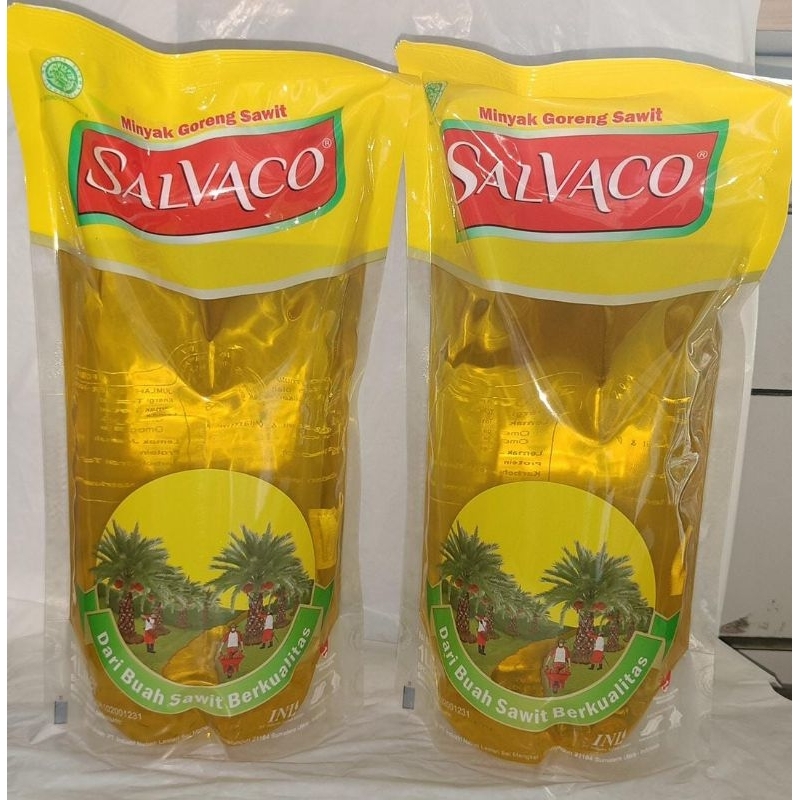 Minyak Goreng Salvaco Refill 1liter