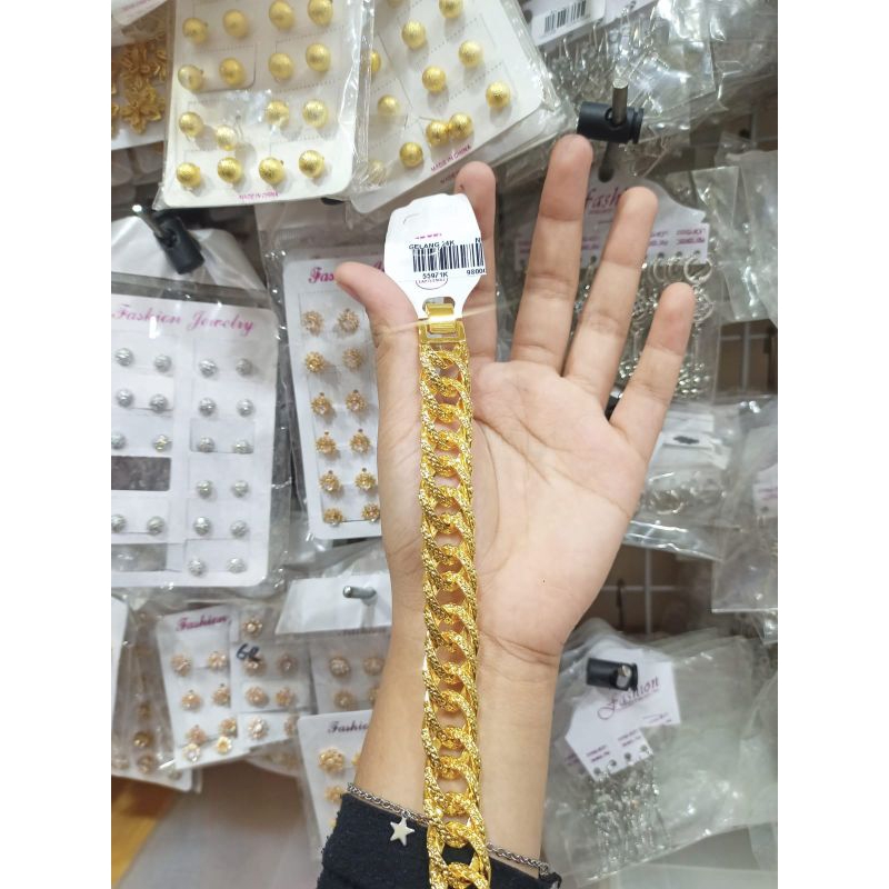 GELANG NAGA SISIK KUNING EMAS YXY