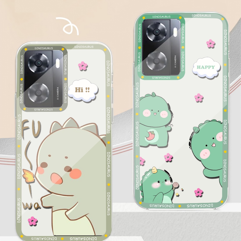 Case Hp untuk Oppo A57 2022 Casing bening - clear case EL007