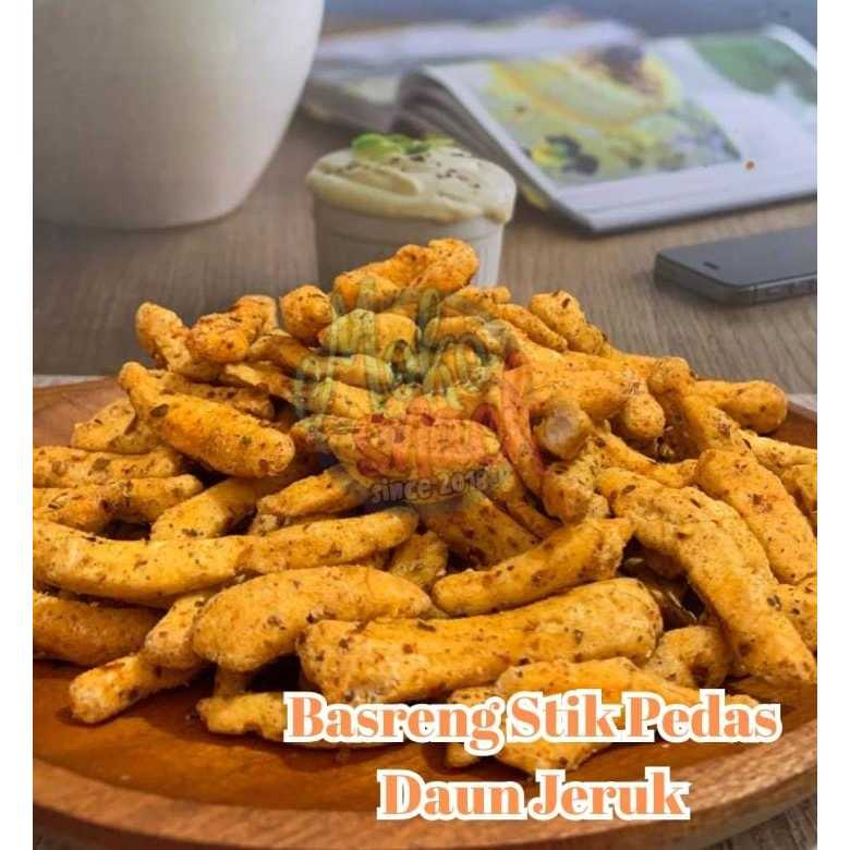 

Snack Kiloan Basreng stik Daun Jeruk 250 gr