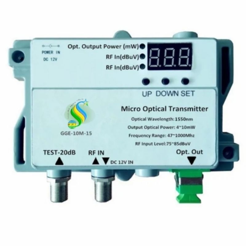 Micro optical transmitter catv analog & digital