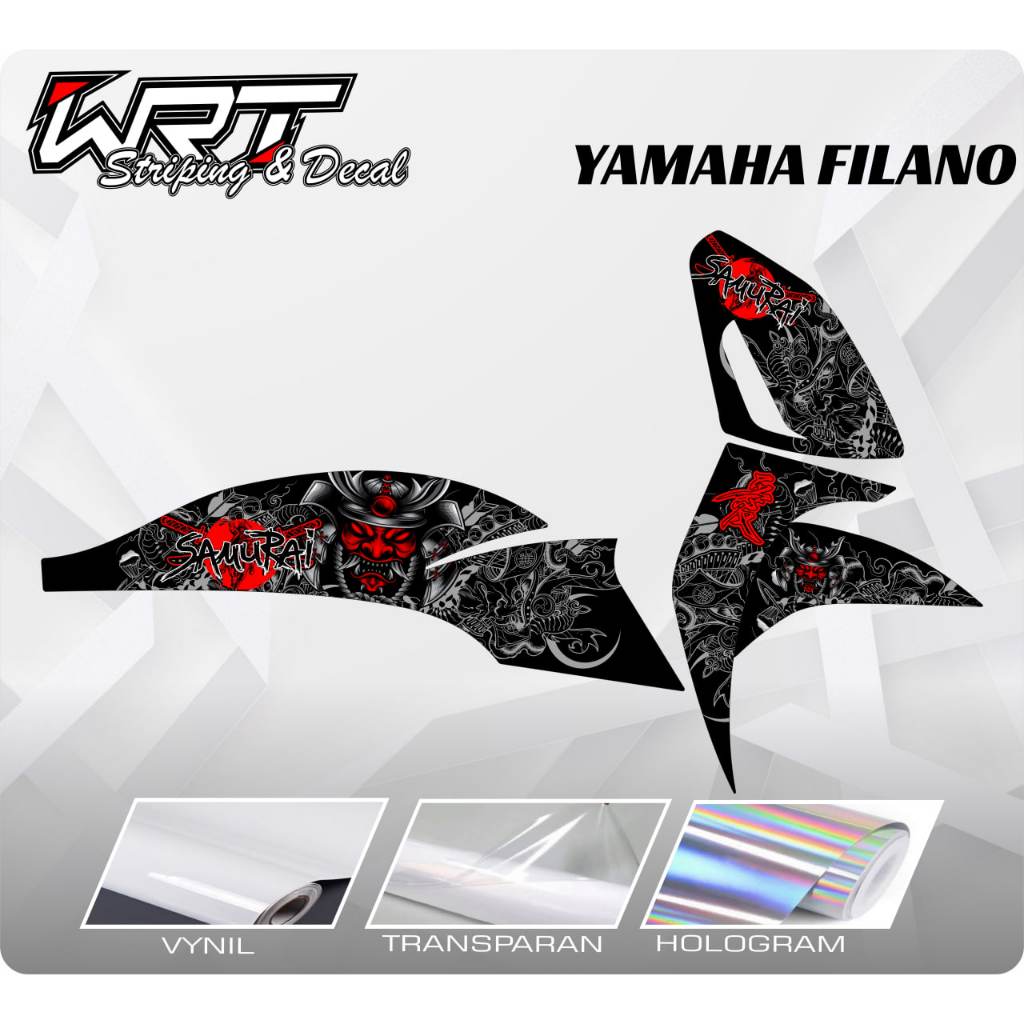 Striping Filano-Stiker Decal Grand Filano Samurai