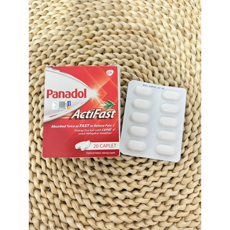 PANADOL ACTIFAST MERAH MALAYSIA 10 CAPS