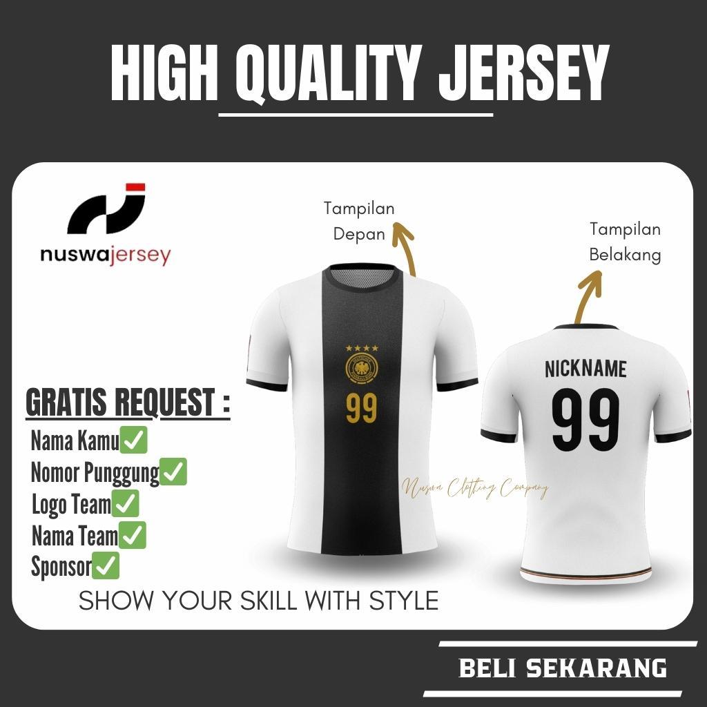 Jersey Bola Jerman Home Jersey Jerman Piala Dunia Full Printing