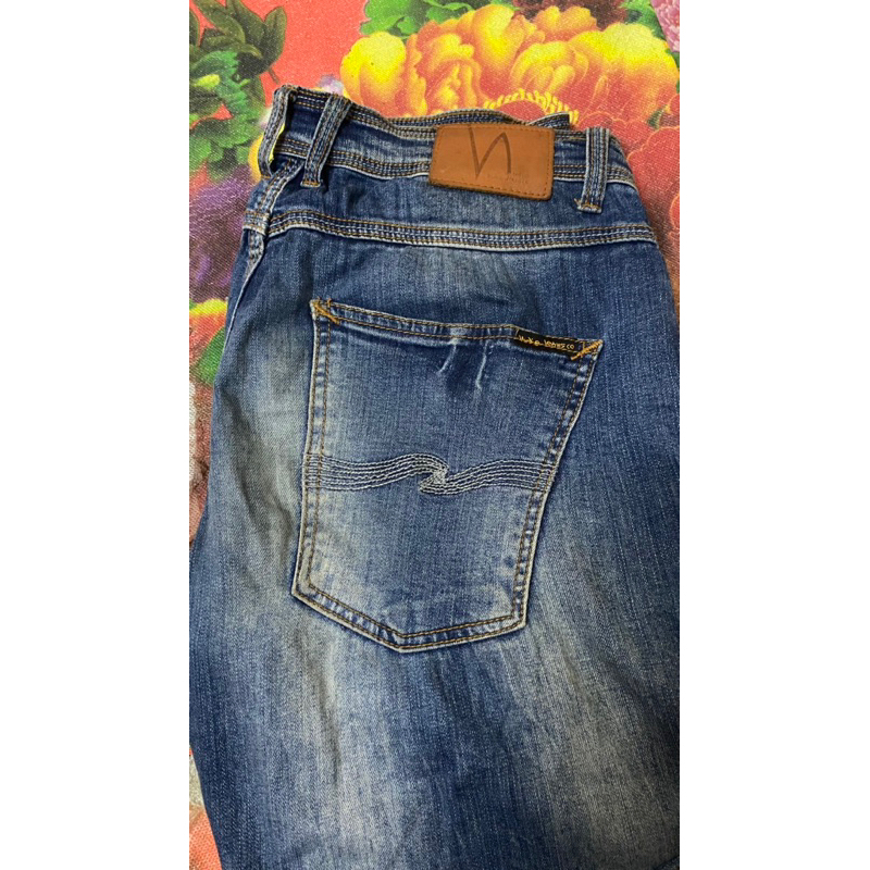 Celana jeans Denim second Bekas Branded Pl Nudie