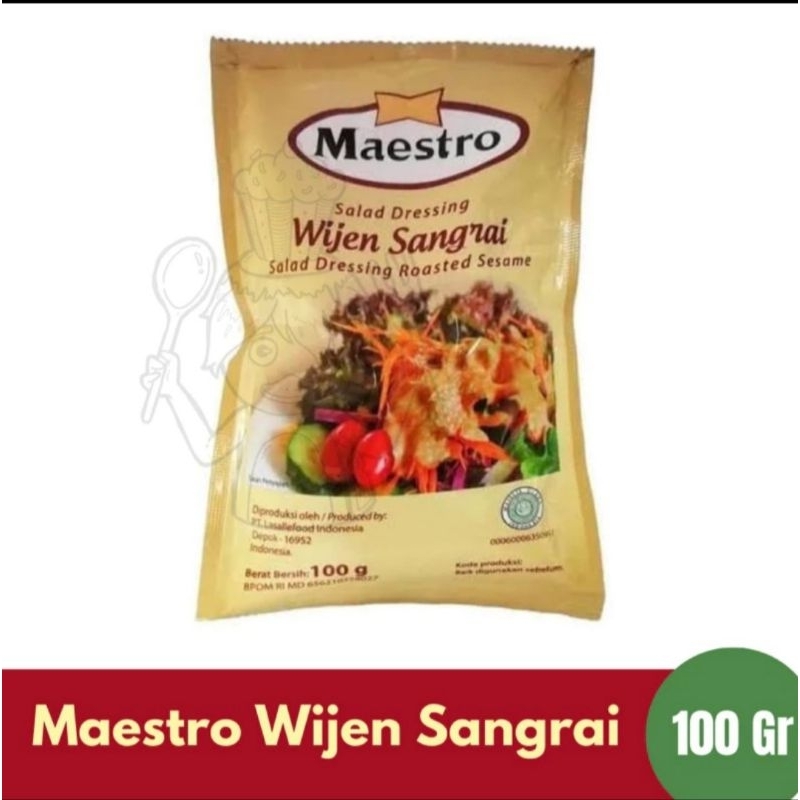 

Maestro Mayonise Sangrai 100gr