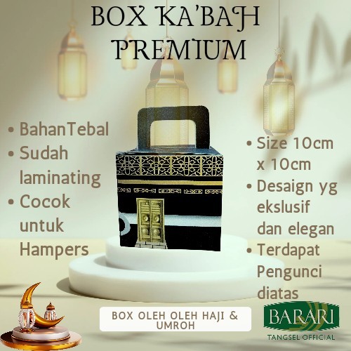 

Kardus Kosong [1 Pack Isi 50 Pcs] Oleh Oleh Haji Umroh Bentuk Ka'bah